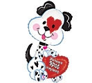Puppy Love Shape Bouquet