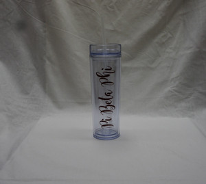 Pi Beta Phi skinny tumbler