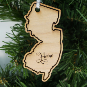 State Ornament New Jersey Home