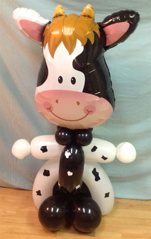Holy cow balloon character