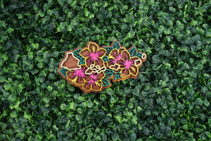 Hawaii State Flower Ornament/Magnet