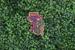 New Jersey State Flower Ornament/Magnet