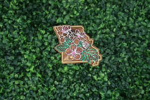 Missouri State Flower Ornament/Magnet