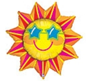 Sunshine w/ shades shape bouquet Sunshine w/ shades shape bouquet