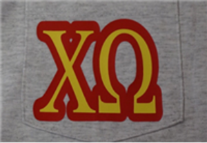 Chi Omega Pocket T-Shirt Chi Omega Pocket T-Shirt