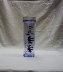 Kappa Kappa Gamma Skinny Tumbler (script) Kappa Kappa Gamma Skinny Tumbler (script)
