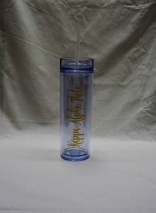 Kappa Alpha Theta Skinny Tumbler