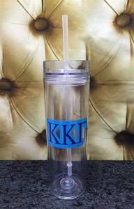 Kappa Kappa Gamma skinny tumbler Kappa Kappa Gamma skinny tumbler
