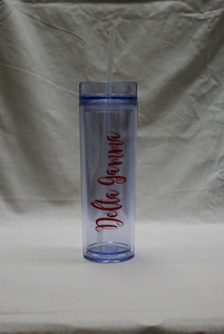 Delta Gamma Skinny Tumbler (script) Delta Gamma Skinny Tumbler (script)