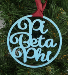 Pi Beta Phi laser cut wooden ornament Pi Beta Phi laser cut wooden ornament