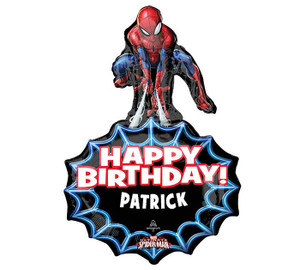 Spider-Man Birthday Bouquet Spider-Man Birthday Bouquet