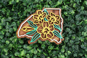 South Carolina State Flower Ornament/Magnet