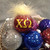 Chi Omega Glittered Glass Ornament Chi Omega Glittered Glass Ornament