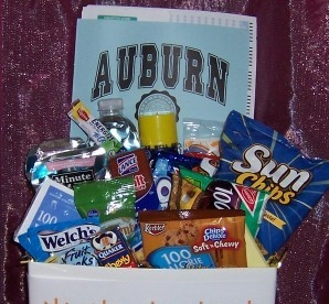 cram exam gift basket