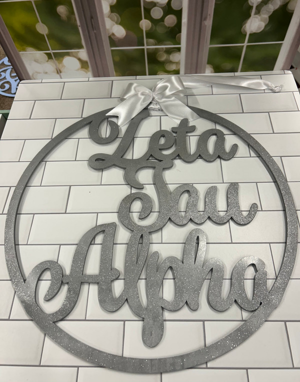 zeta tau alpha door hanger