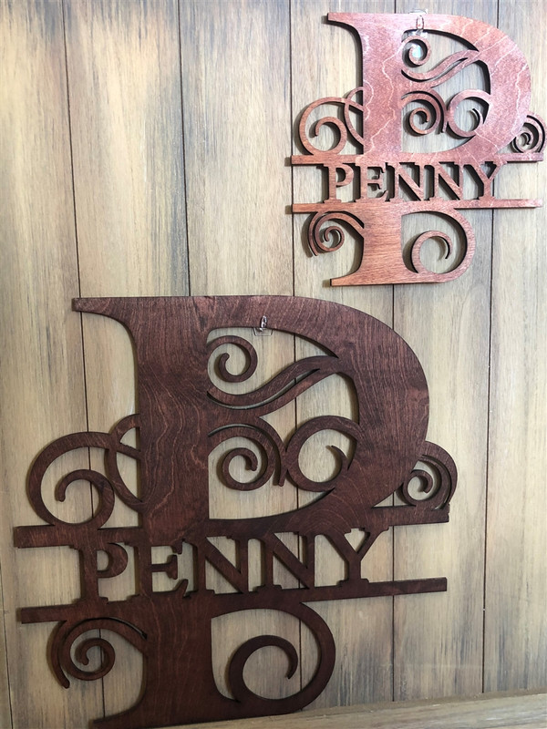 Monogram Door Hanger small