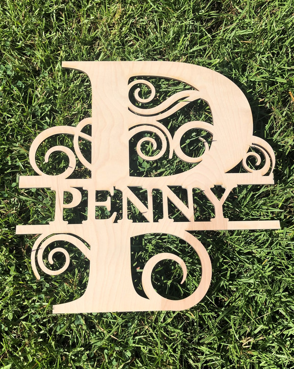 Monogram Door Hanger small