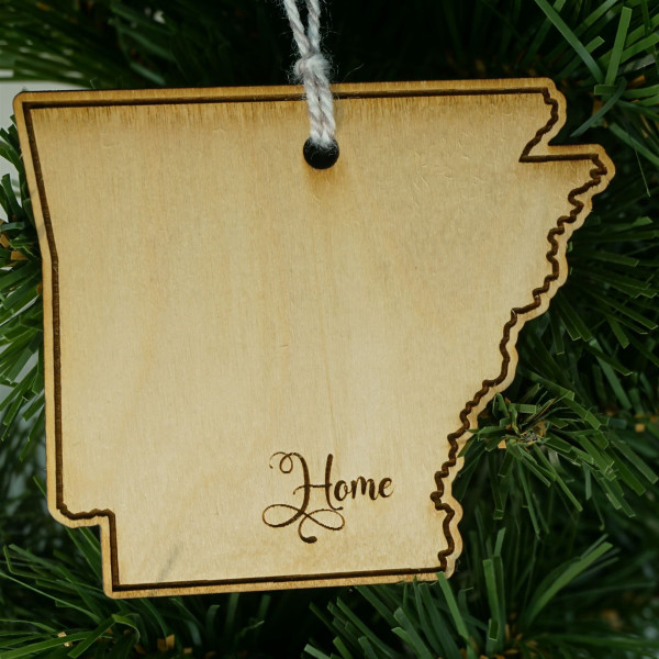 State Ornament Arkansas Home