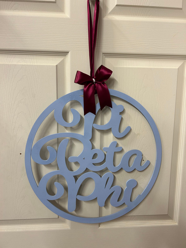 Pi Beta Phi Door Hanger
