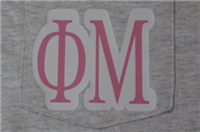 Phi Mu Pocket T-Shirt