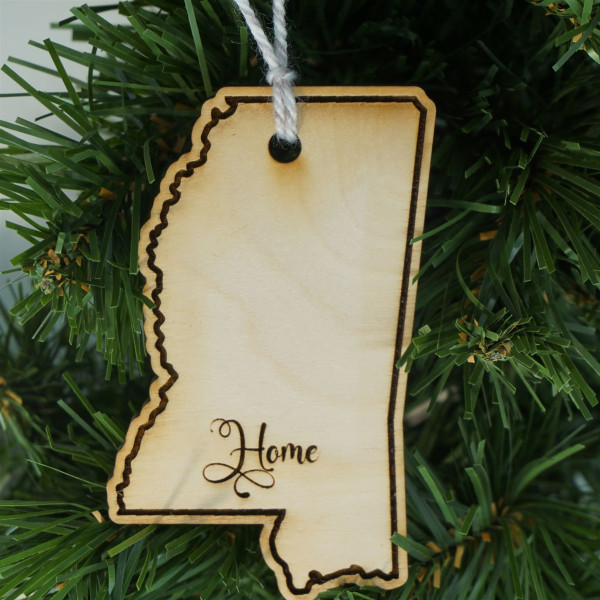 State Ornament Mississippi Home