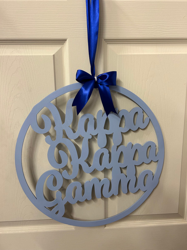Kappa Kappa Gamma Door Hanger