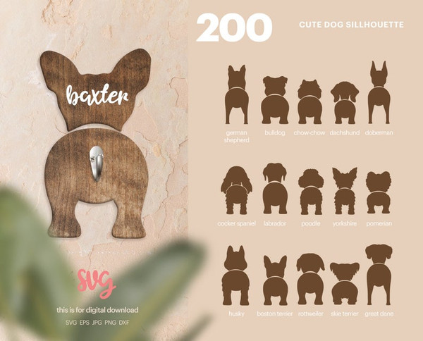 Personalized Butt Leash Sign