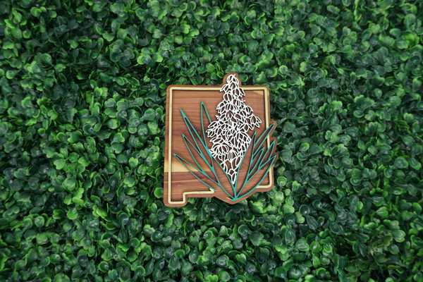 New Mexico State Flower Ornament/Magnet