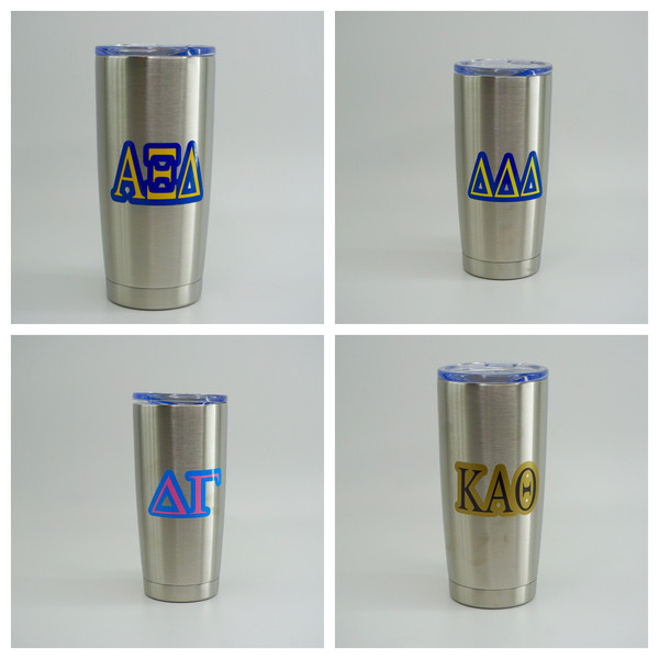 Sorority Stainless Steel Tumbler