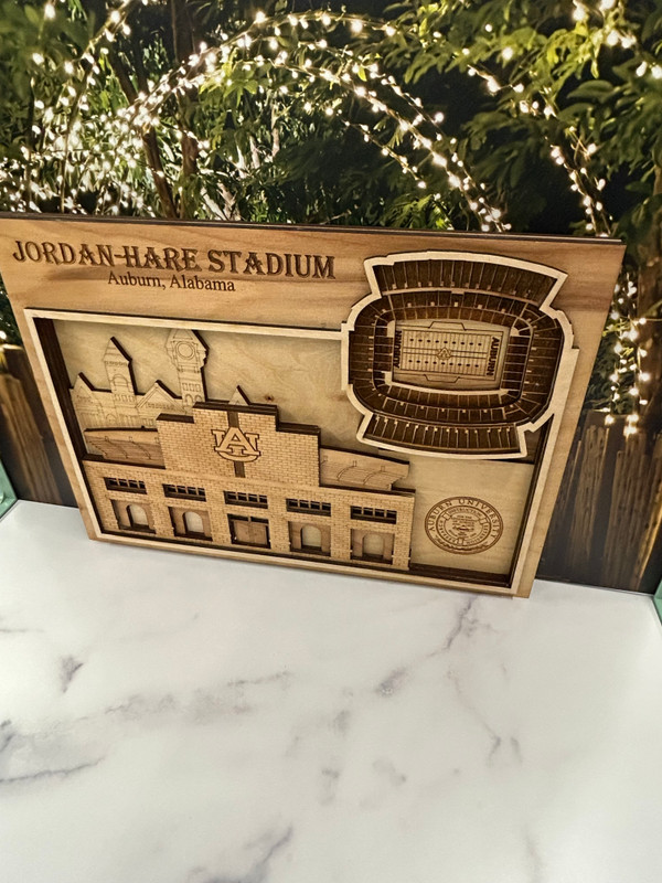 Auburn Jordan Hare Stadium Scene