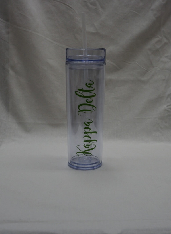 Kappa Delta Skinny Tumbler