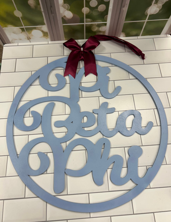 Pi Beta Phi Door Hanger