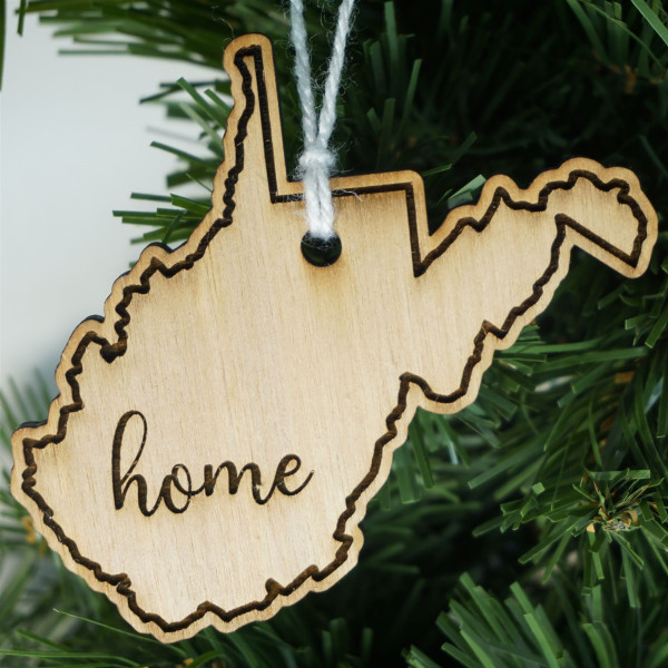 State Ornament West Virginia Home