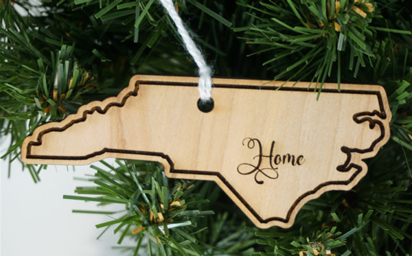 State Ornament North Carolina Home