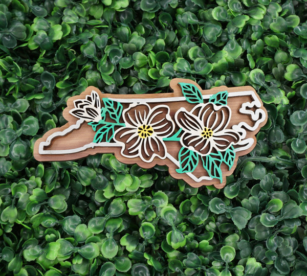North Carolina State Flower Ornament/Magnet