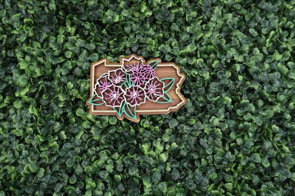 Pennsylvania State Flower Ornament/Magnet
