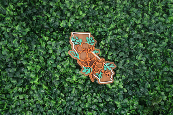 California State Flower Ornament/Magnet