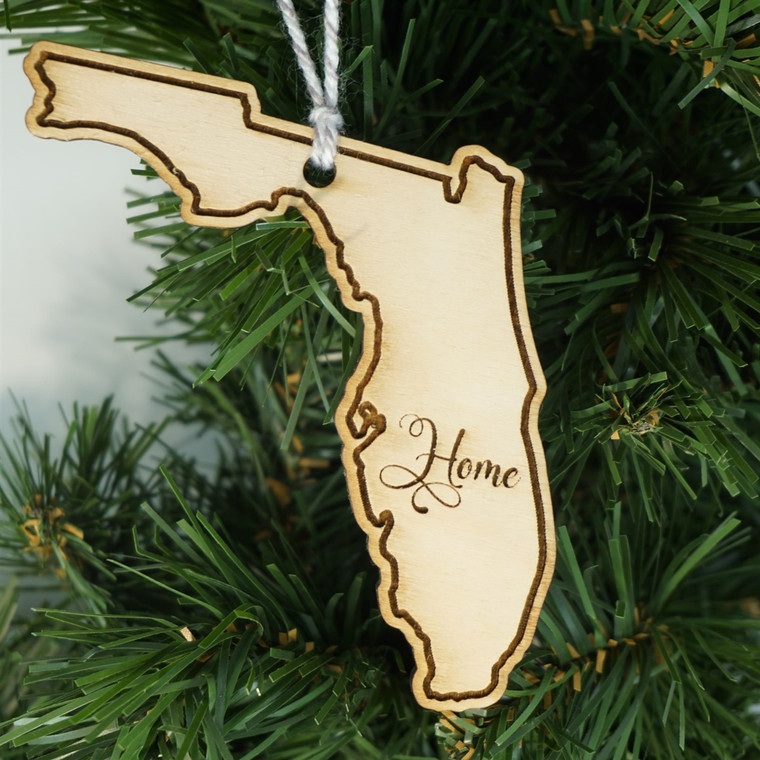 State Ornament Florida Home