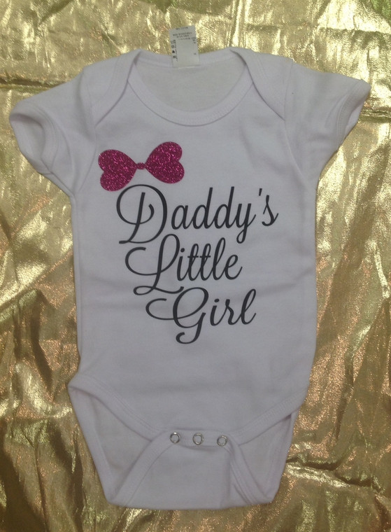 Daddy's Little Gift with bow detail