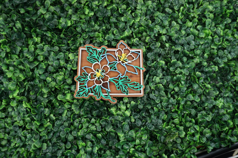 Colorado State Flower Ornament/Magnet