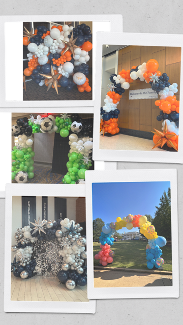 organic balloon arches