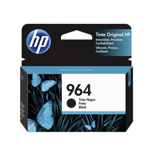 HP 964 Black Ink Catridge 26ml Approximate 1,000 Pages Yield