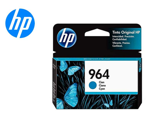 HP 964 Cyan Ink Catridge 11.5 ml Approximate 700 Pages Yield
