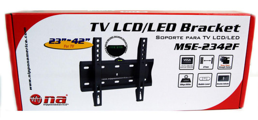 NA Fixed Wall Mount TV Bracket for Size 23" - 42" NA Fixed Wall Mount TV Bracket for Size 23" - 42"