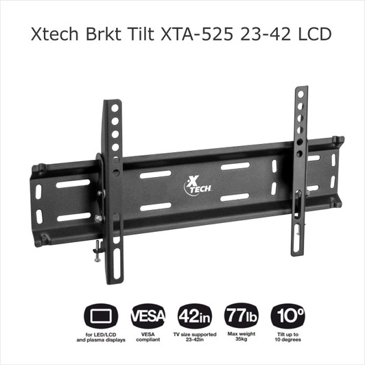 Xtech Tilt Wall Mount TV Bracket for Size 23" - 42" Xtech Tilt Wall Mount TV Bracket for Size 23" - 42"