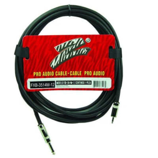 12ft 3.5mm Male to 1/4" Male Stereo Audio Cable