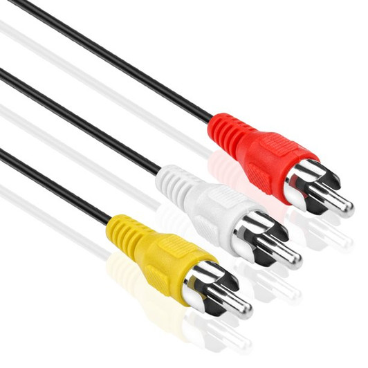 NA 50ft RCA to RCA Audio Video Cable Male
