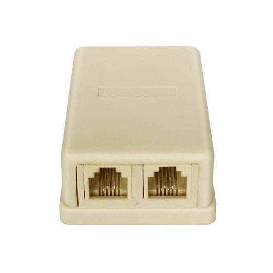 NA Telephone Dual Jack modular NA Telephone Dual Jack modular