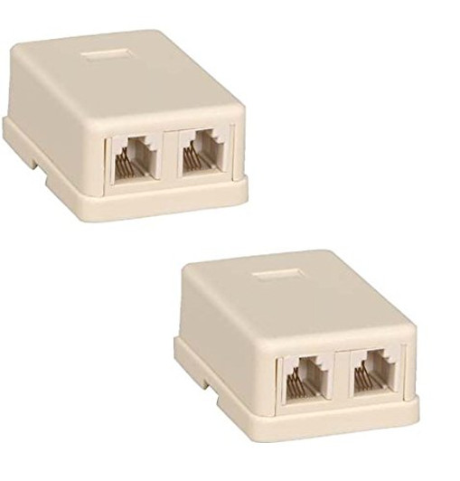 NA Telephone Dual Jack modular NA Telephone Dual Jack modular