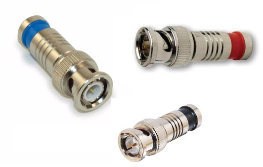 NA BNC Twist on Male Compression Connector